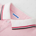 Girls School Uniform Dress England Style Kids Short Sleeve Polo - Image 5