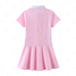 Girls School Uniform Dress Summer Polo - Image 6