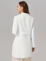 Medical Coat For Female Long Basic - Image 3