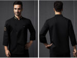 Chef Coat With Embriodery Men - Image 5