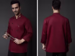 Chef Coat With Embriodery Men - Image 3