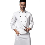 Chef Coat With Embriodery Men - Image 2