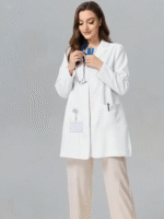 Medical Coat For Female Long Basic